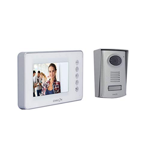 Videoteléfono con cable de 4,3'' - blanco