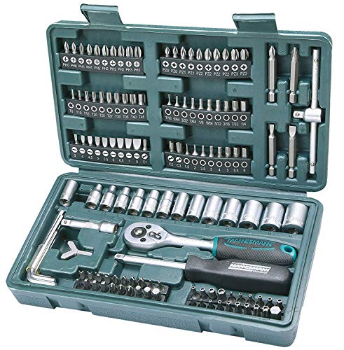 Mannesmann M29166 Juego de destornilladores de 130 piezas