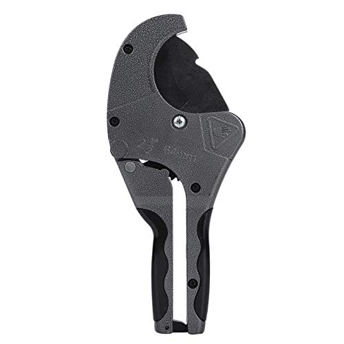 Cortador de tubos de PVC, herramienta de corte resistente, tijeras para tubos de manguera, mango de resorte con bloqueo de mango para tubos de PE PPR de 20-63mm