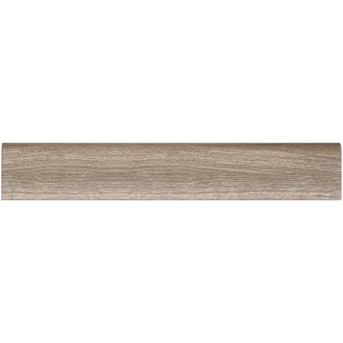 Zócalo derecho de madera color cedro serie artens 10x60