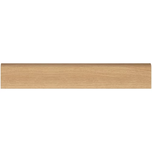 Zócalo derecho color madera de teca serie 10x60 artens