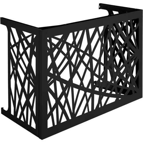 Rejilla aire acondicionado exterior antracita 102x78x50 cm