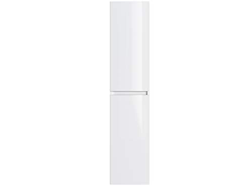 Marca Amazon - Movian Dive - Columna de baño, 30 x 27 x 140 cm, blanca