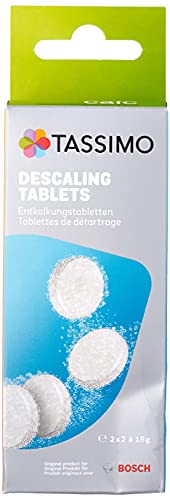 Bosch TCZ6004, Pastillas de limpieza y descalcificación para cafeteras TASSIMO