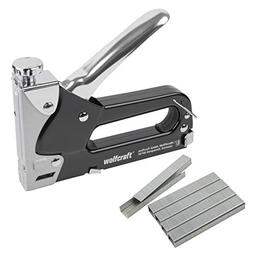 Juego de grapadoras manuales Wolfcraft Tacocraft 7, 1001 piezas I 7089000