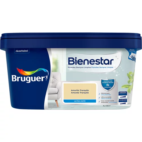 Bienestar 4l pintura amarilla calma