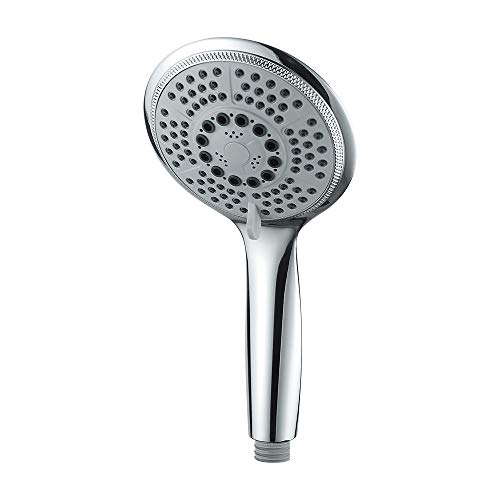 GRIFEMA - Rociador, Teleducha grande, 5 jets, 120 mm, Cromo [Exclusivo en Amazon]